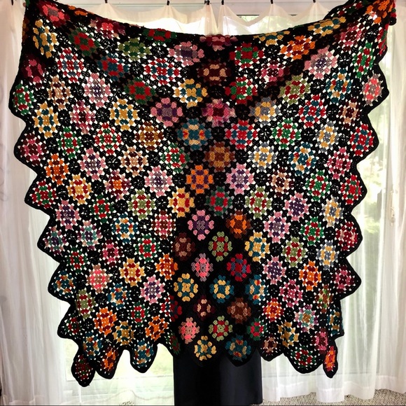 Handmade Crochet Blanket - Picture 1 of 2